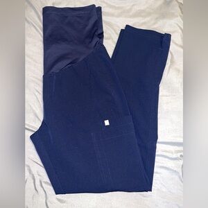 Figs Yola skinny maternity scrub pants
